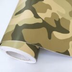 Folie colantare auto CAMUFLAJ DESERT (3m x 1,52m) - imagine 3