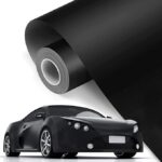 Folie auto pentru colantare integrala, Termoplastica, cu tehnologie "BUBBLE FREE", culoare Negru, finisaj Mat, dimensiune 3,0m x 1,52m