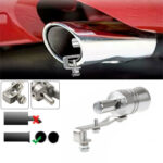 Fluier din aluminiu pentru toba marime S, compatibil cu motoare intre 1000 - 1600 cc - imagine 2