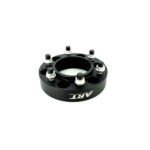 Distantier janta auto 6 x 139, grosime 50mm, culoare neagra, prindere dubla cu piulite incluse, diametru central 67.1 - imagine 2